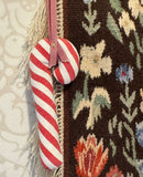 Ornament Cane - Wide Candy Stripes