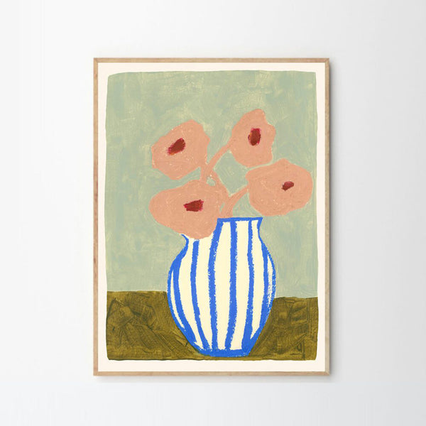 Carla Llanos, Pink Flowers