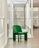 Chisel Lounge Chair - Lush Green