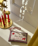 Christmas Letter Ornament - Santa