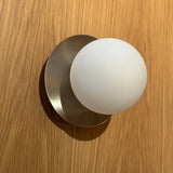 Circle Lamp 160 Brushed Nickel