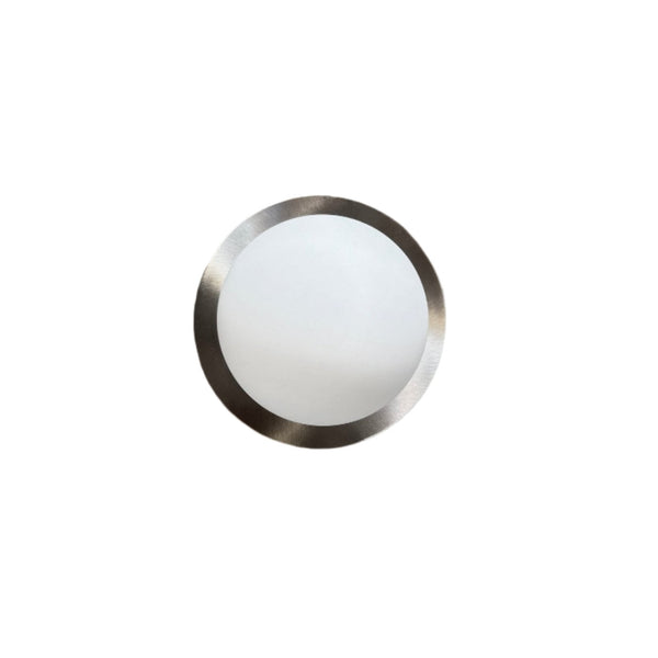 Aplică / Plafonieră Circle 160 Brushed Nickel