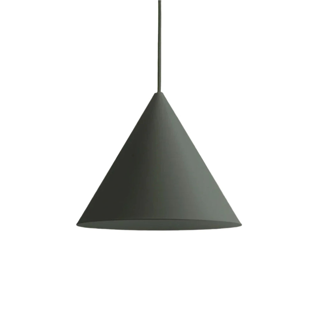 Cone Pendant 300 Ash Green