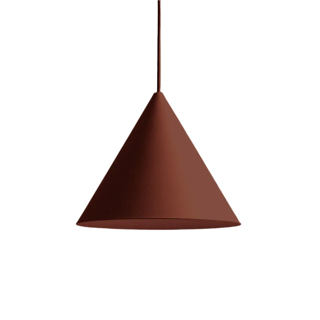 Cone Pendant 300 Reddish Brown