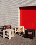 Crate Side Table - Iron Red