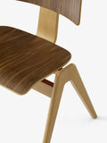 Daystak Side Chair RD1 Beech & Walnut