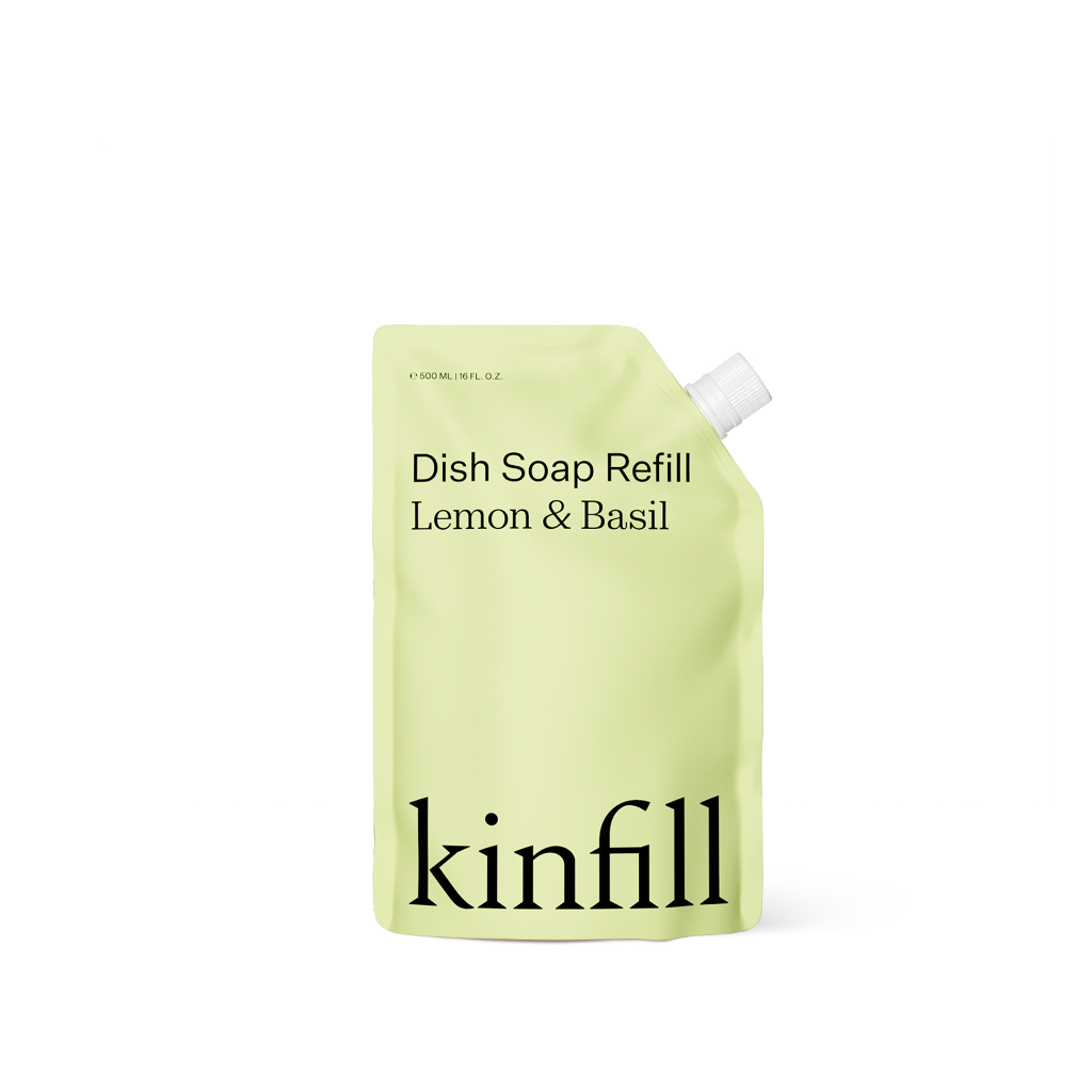 Dish Soap Refill - Lemon & Basil