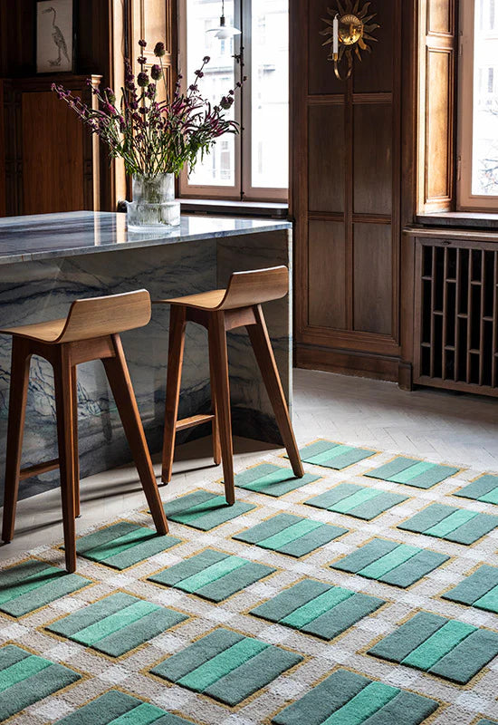 Evelina Kroon Wool Rug - Fern Garden