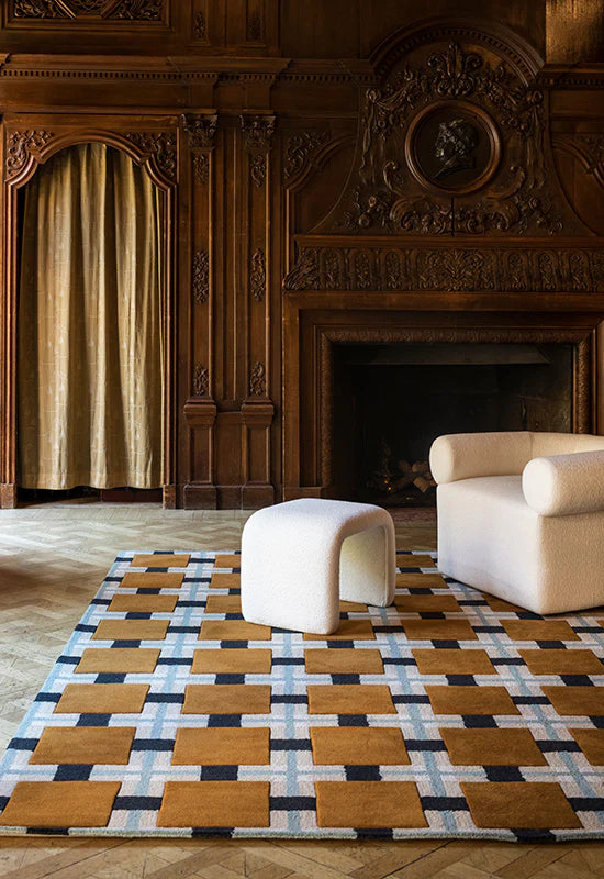 Evelina Kroon Wool Rug - Ochre Fields