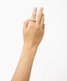 Inel The Evie - argintiu