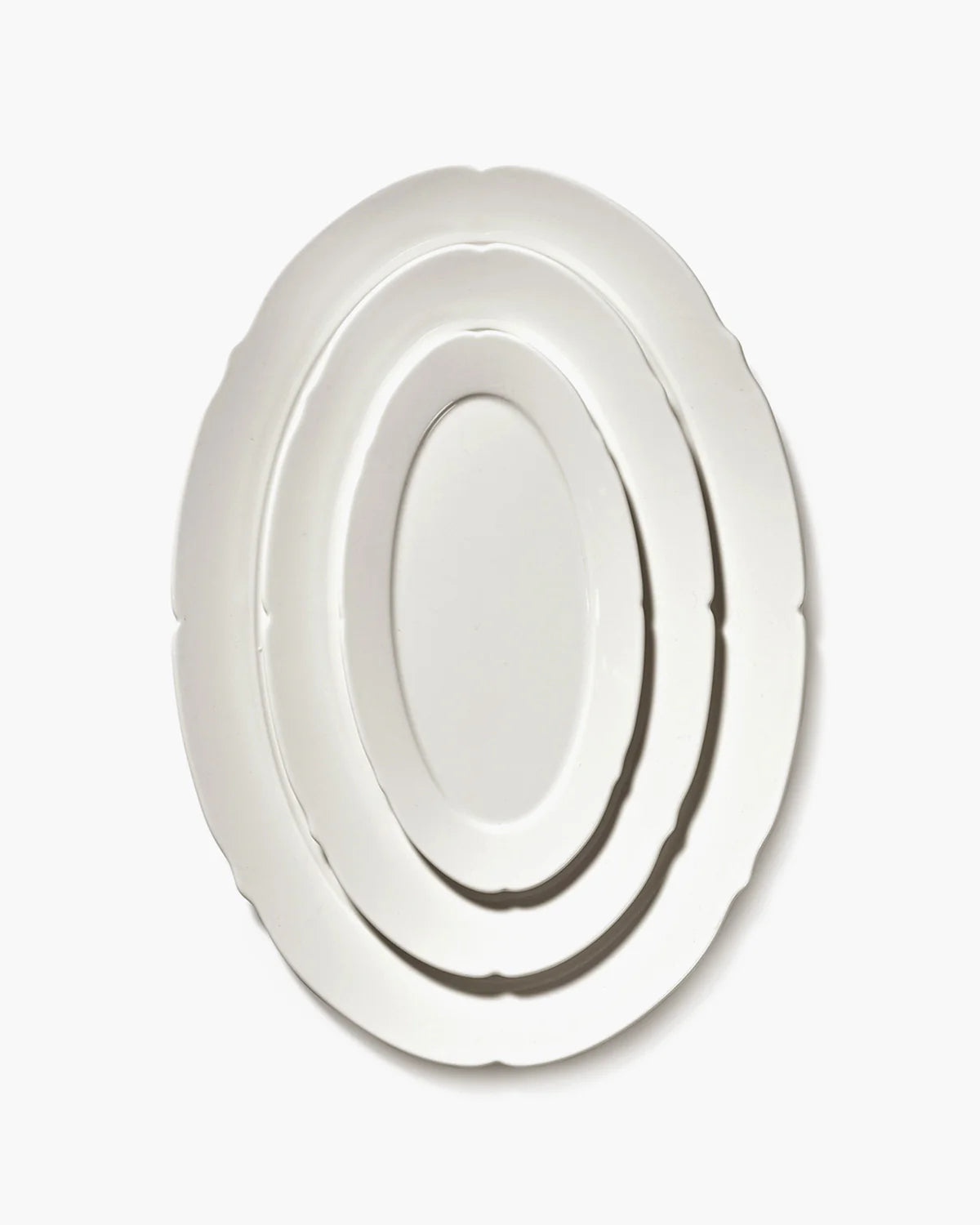 Farfurie Silhouette ovala L24.5 cm - Set de 4