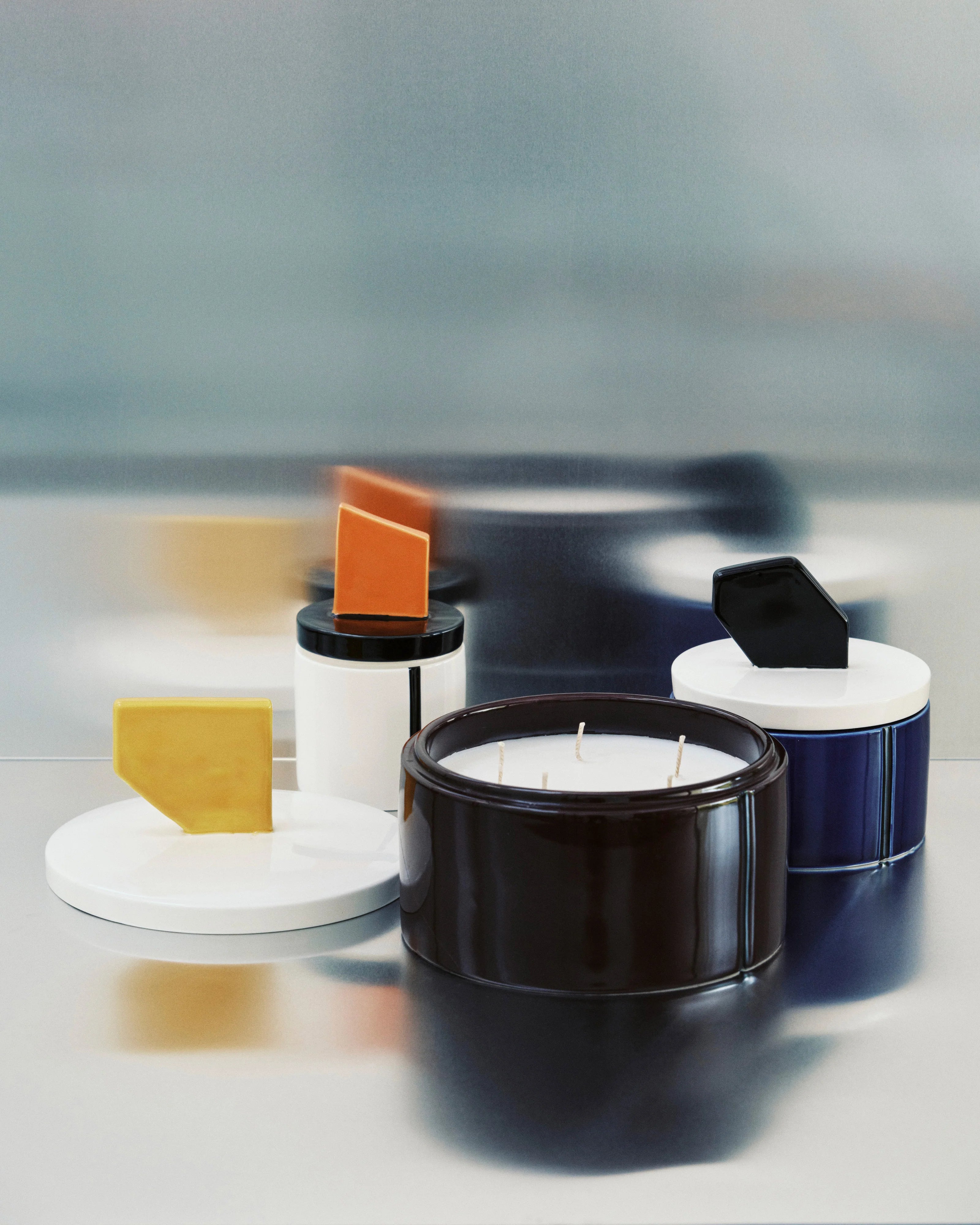 Lumânare parfumată - black - orange Candela 02