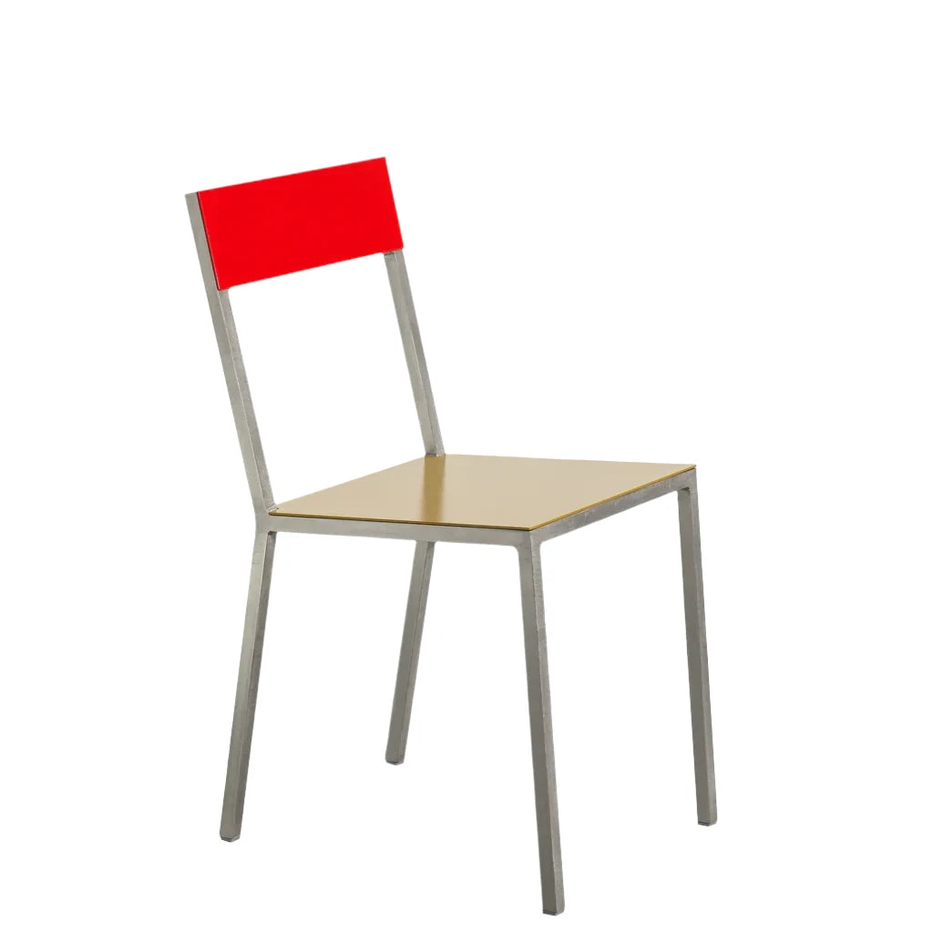 Alu chair curry red