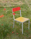 Alu chair curry red