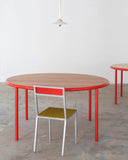 Alu chair curry red