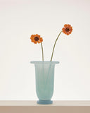 Empire Vase - Medium - Ice blue with light blue base