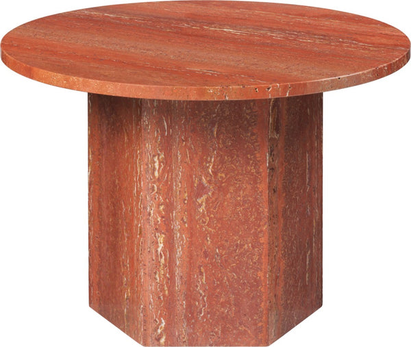 Masă De Cafea Epic Rotundă - Burnt Red