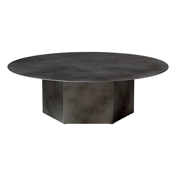 Masă De Cafea Epic Rotundă - Misty Gray Steel