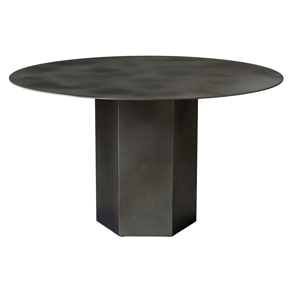 Masă De Dining Epic Rotundă - Misty Gray Steel