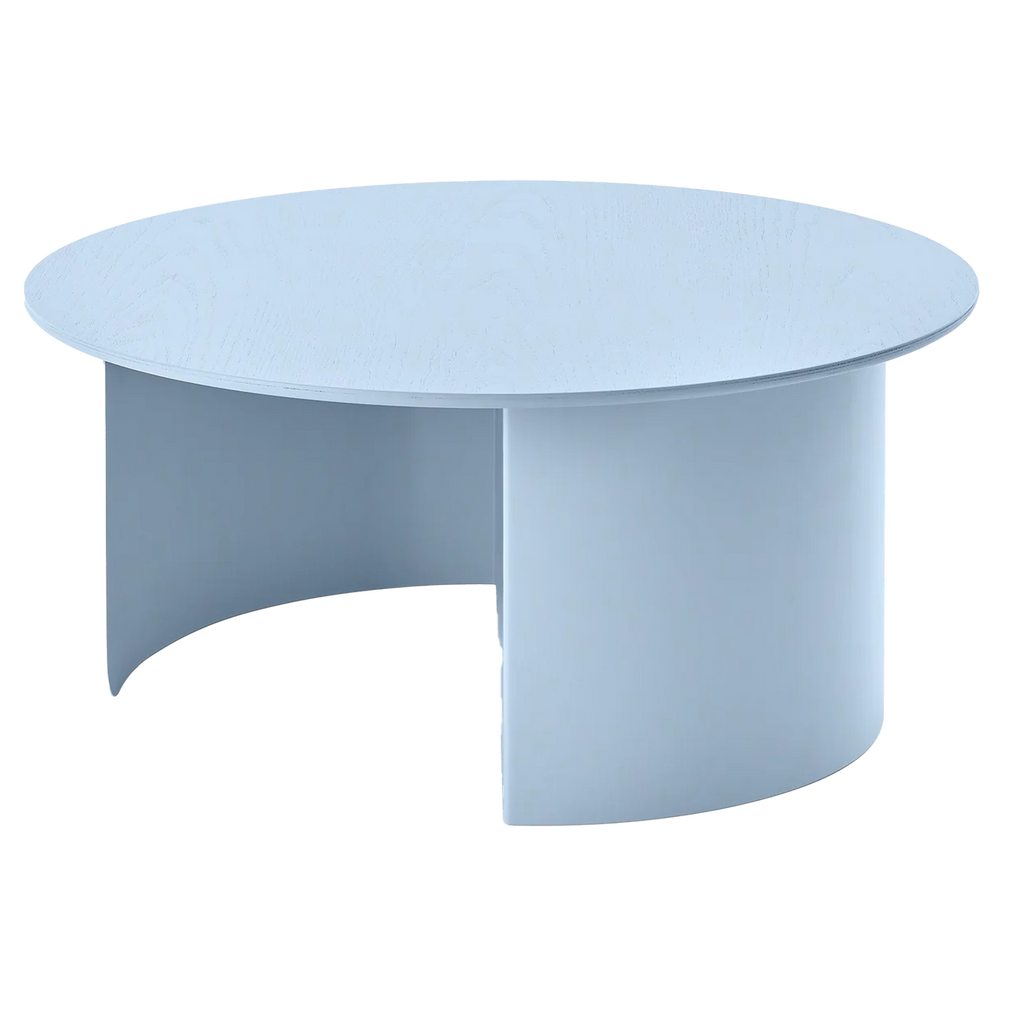 Plateau Coffee Table Round - Ice Blue