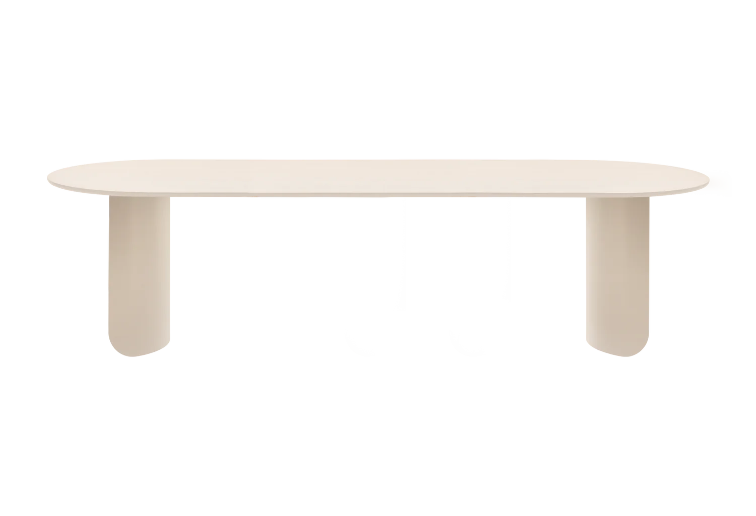 Plateau Dining Table Oval - Sand