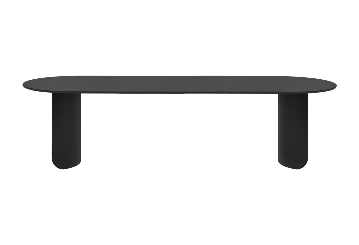 Plateau Dining Table Oval - Black