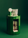 Facet Cabinet 100 incl. feet and castors - Spinach Green