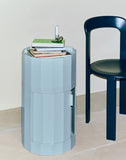 Facet Cabinet 101 incl. feet and castors - Misty Blue