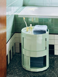 Cabinet Facet 20 cu picioare si roti - Soft Mint
