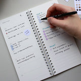 Wire-O Weekly Planner Notebook