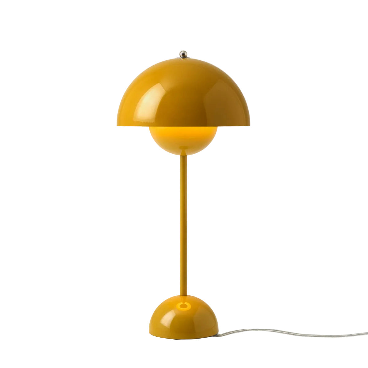 Flowerpot table lamp VP3 - Mustard