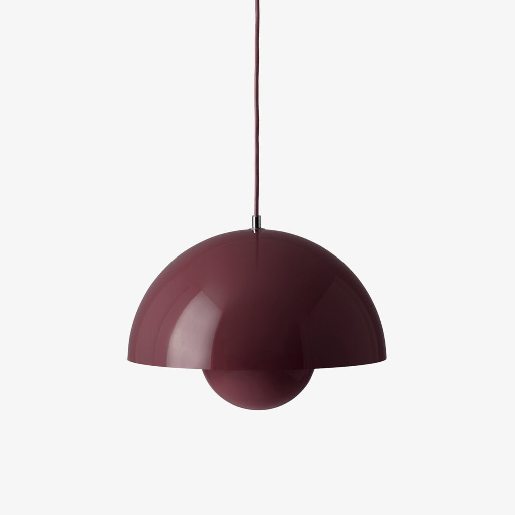 Flowerpot Pendant Medium VP7 - Dark Plum