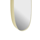 Oglindă Framed mică - Galben deschis, Transparent