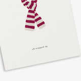 Greeting Card - Scarf