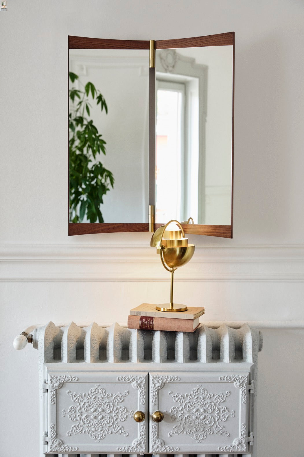 Multi-Lite Portable Lamp - Brass Shiny
