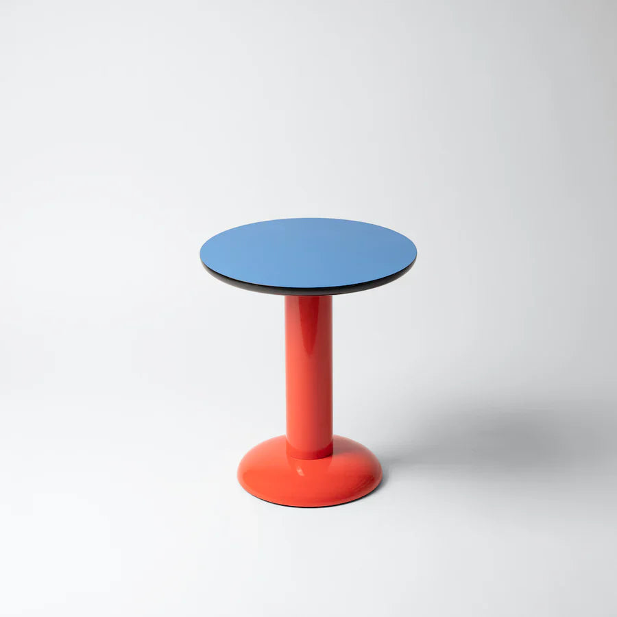 Coffee Thing Side Table - Tropical Blue / Red