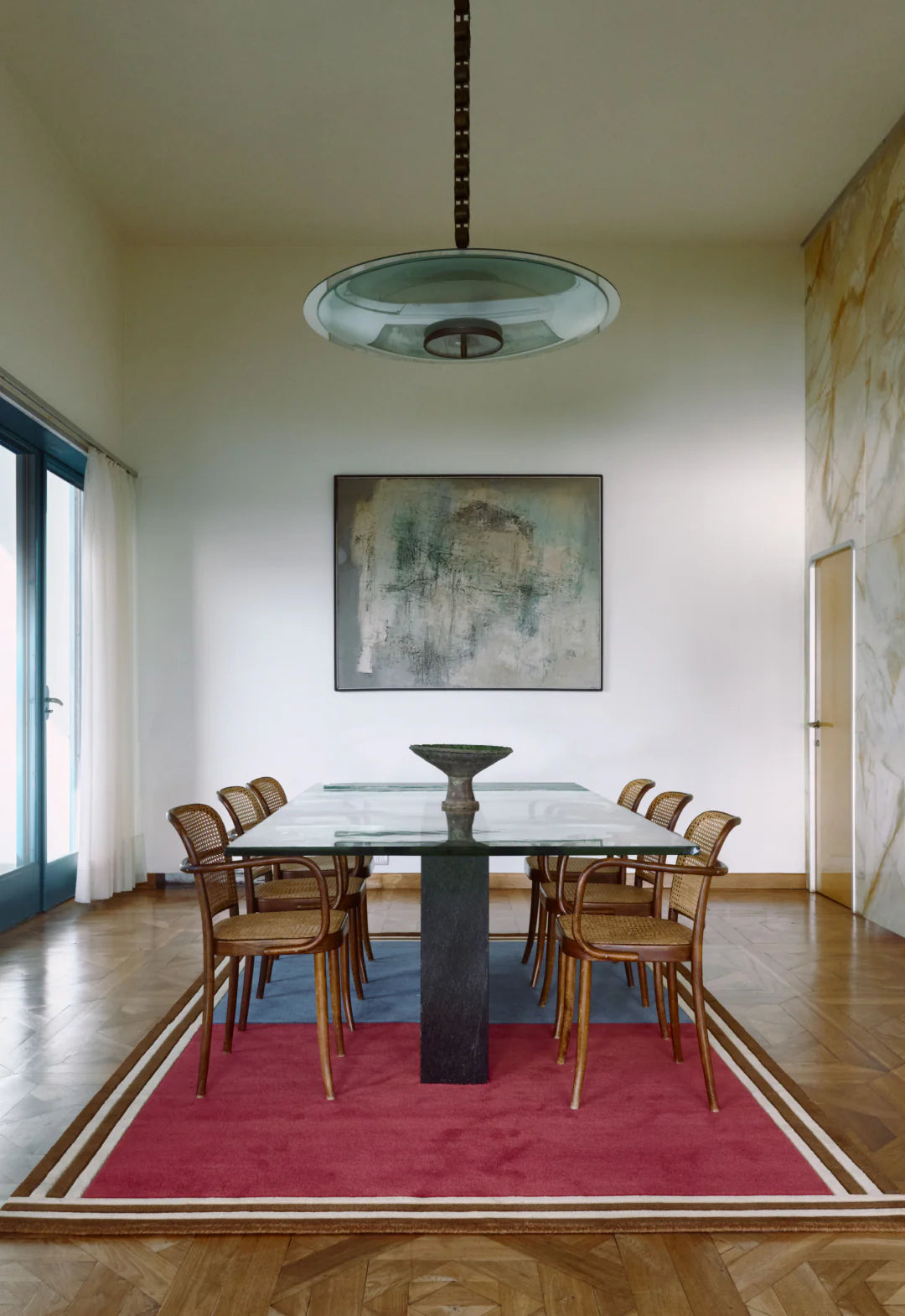 Gio Wool Rug - Doppio Rossa