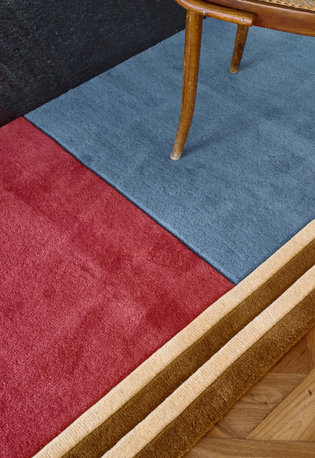 Gio Wool Rug - Doppio Rossa
