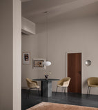 Masă De Dining Epic Rotundă - Misty Gray Steel