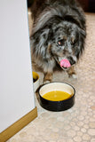 HAY Dogs Bowl Large - Yellow/Blue