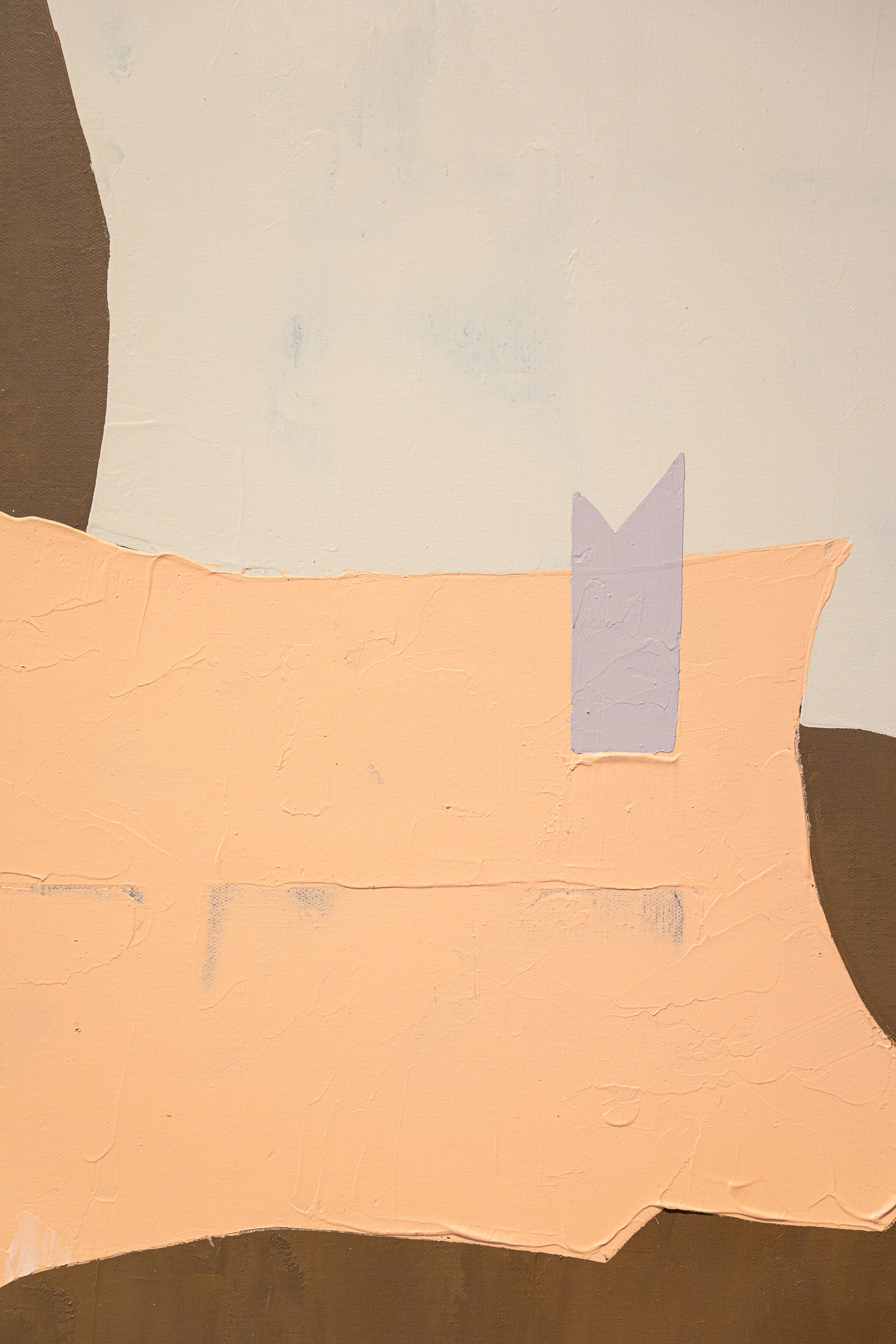 Pictura Abstract Mustard/Nude