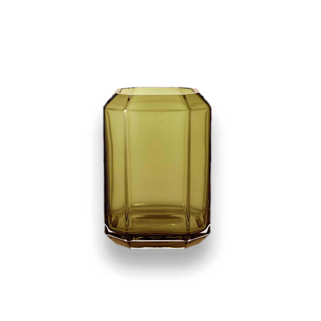 Jewel Vase Medium - Olive