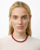 Colier The Mary -  Red Carnelian