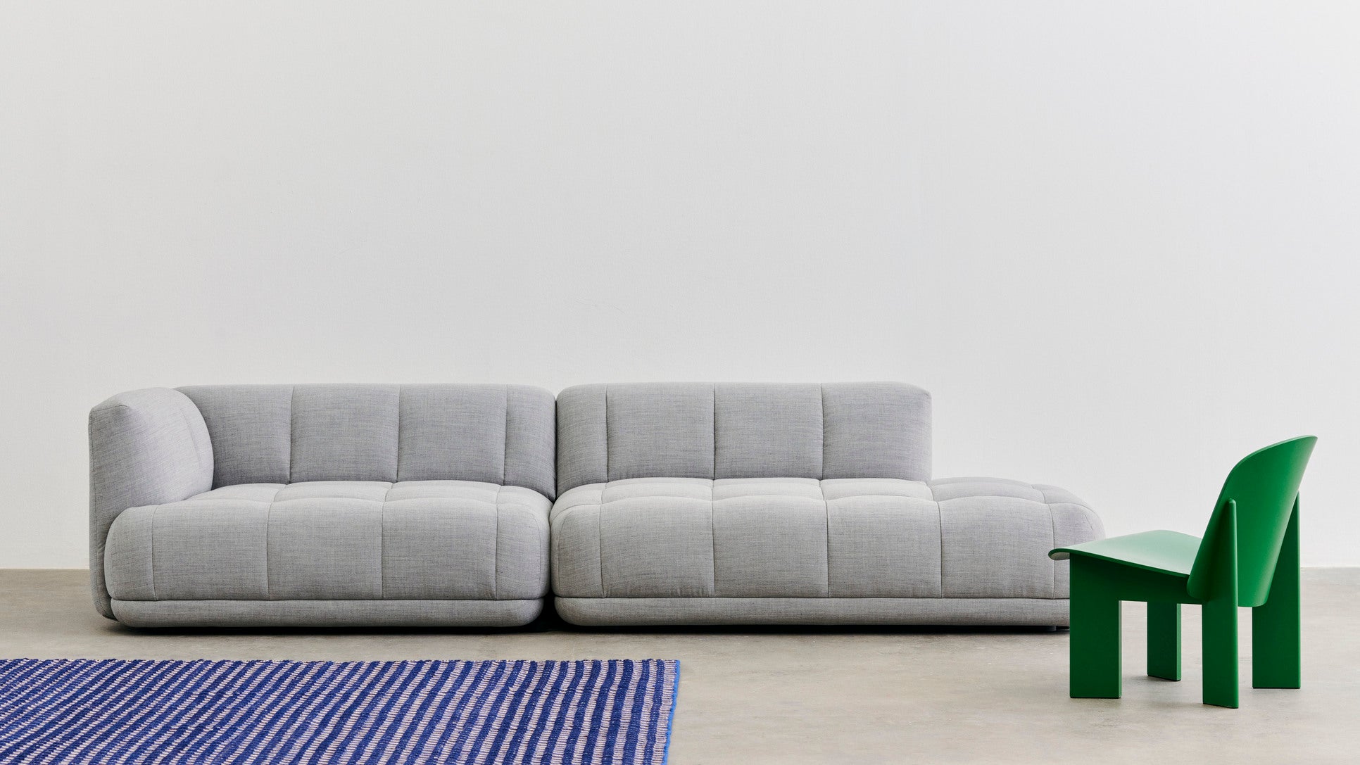 Chisel Lounge Chair - Lush Green