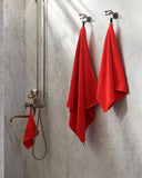 Mono Bath Towel - Poppy Red