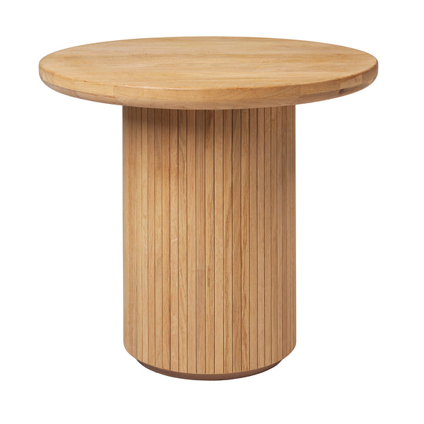 Moon Lounge Table Round - Solid Oak Oiled