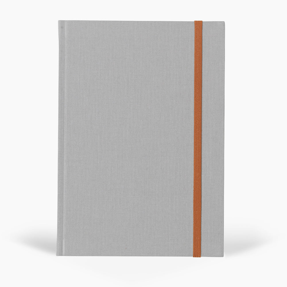 Bea Notebook, Medium - Light Gray