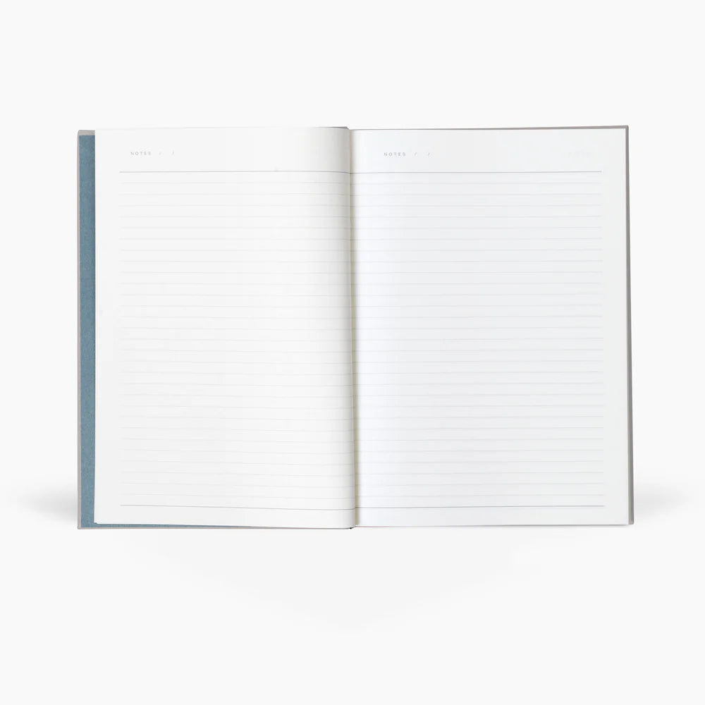 Bea Notebook, Medium - Light Gray