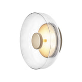 Blossi Wall / Ceiling Lamp - Nordic Gold / Clear