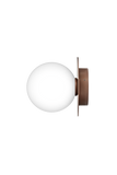 Aplica / Plafoniera de Exterior Liila 1 -  Dark Bronze - Opal White